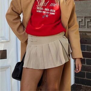 Princess Polly Pleated Mini Skirt